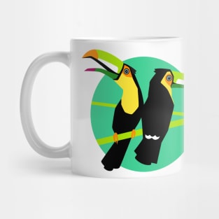 Birds - Tropical toucans Mug